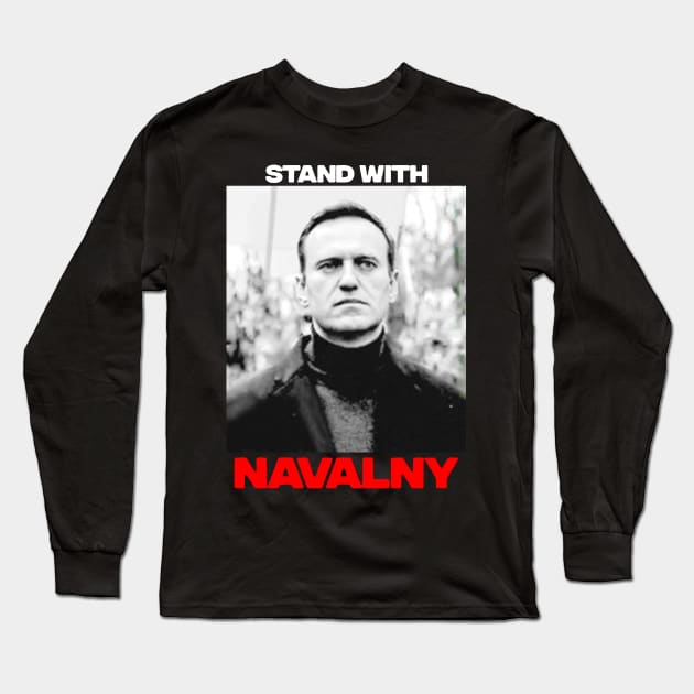 Stand With Navalny Long Sleeve T-Shirt by gulymaiden